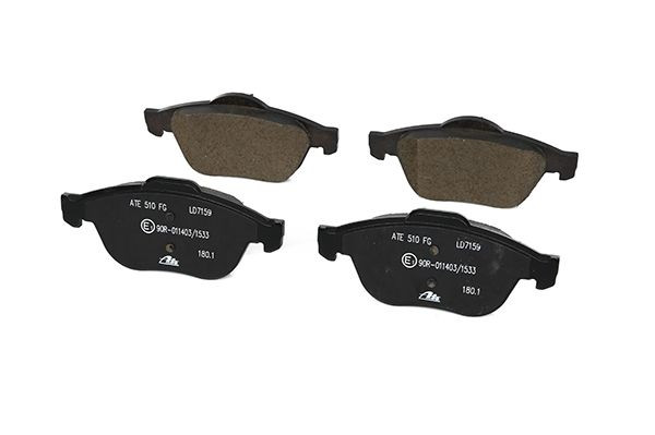 Stabdžių trinkelių rinkinys, diskinis stabdys ATE 13.0470-7159.2