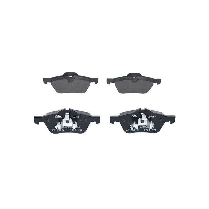 Stabdžių trinkelių rinkinys, diskinis stabdys ATE 13.0470-7161.2