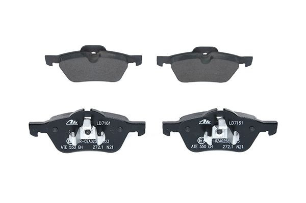 Stabdžių trinkelių rinkinys, diskinis stabdys ATE 13.0470-7161.2