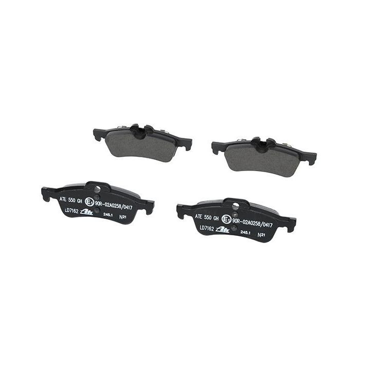 Stabdžių trinkelių rinkinys, diskinis stabdys ATE 13.0470-7162.2