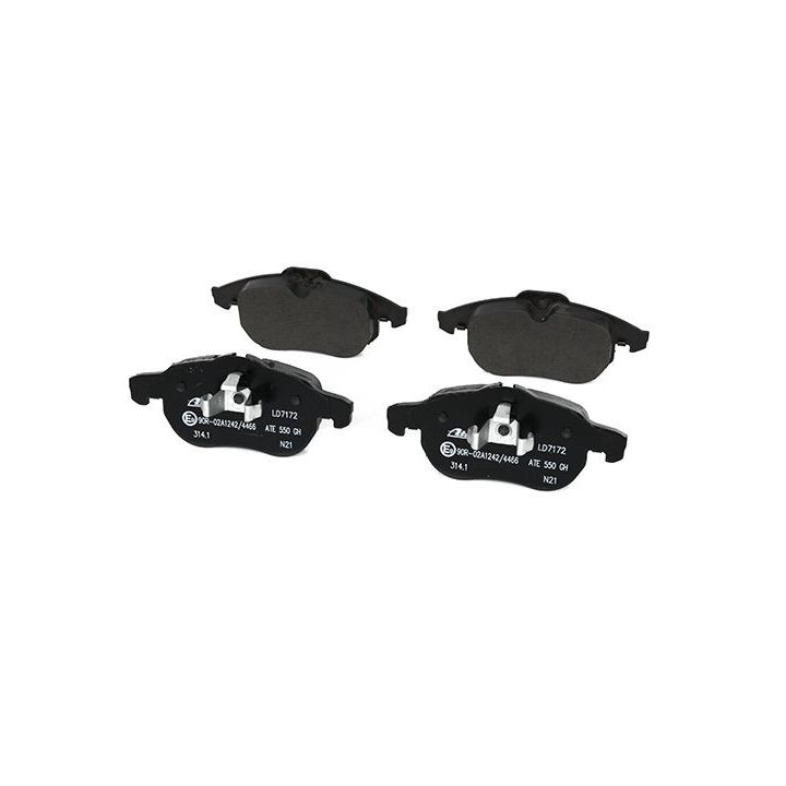 Stabdžių trinkelių rinkinys, diskinis stabdys ATE 13.0470-7172.2