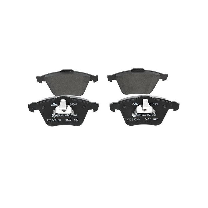 Stabdžių trinkelių rinkinys, diskinis stabdys ATE 13.0470-7204.2