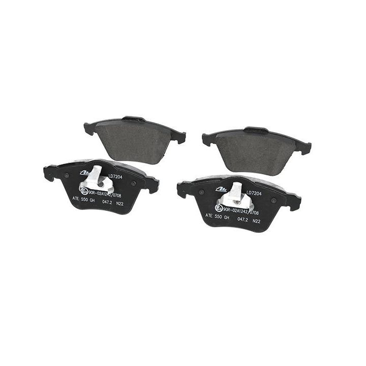 Stabdžių trinkelių rinkinys, diskinis stabdys ATE 13.0470-7204.2