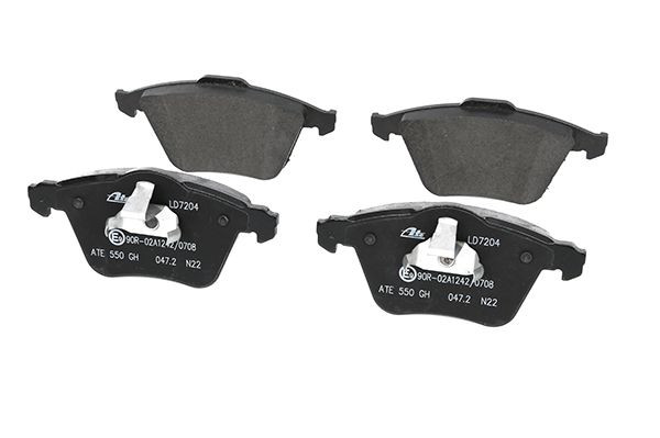 Stabdžių trinkelių rinkinys, diskinis stabdys ATE 13.0470-7204.2