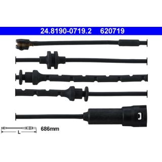 įspėjimo kontaktas, stabdžių trinkelių susidėvėjimas ATE 24.8190-0719.2