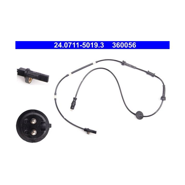 Jutiklis, rato greitis ATE 24.0711-5019.3