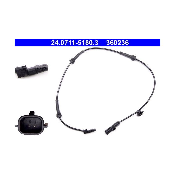 Jutiklis, rato greitis ATE 24.0711-5180.3