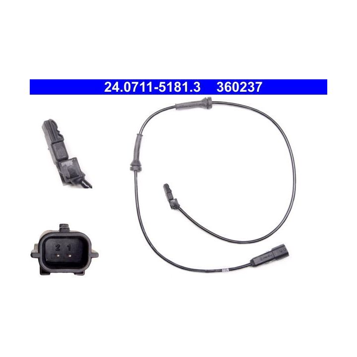 Jutiklis, rato greitis ATE 24.0711-5181.3