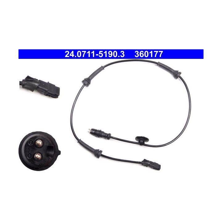 Jutiklis, rato greitis ATE 24.0711-5190.3