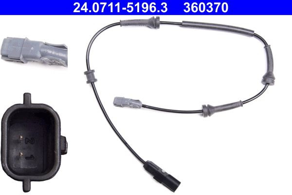 Jutiklis, rato greitis ATE 24.0711-5196.3