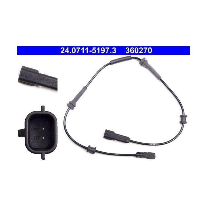 Jutiklis, rato greitis ATE 24.0711-5197.3