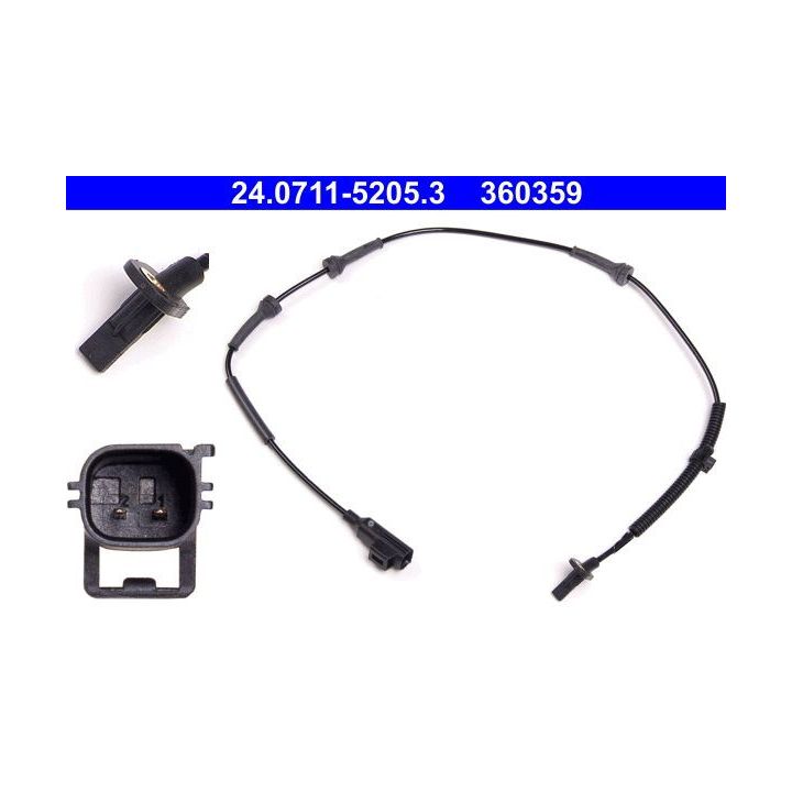 Jutiklis, rato greitis ATE 24.0711-5205.3