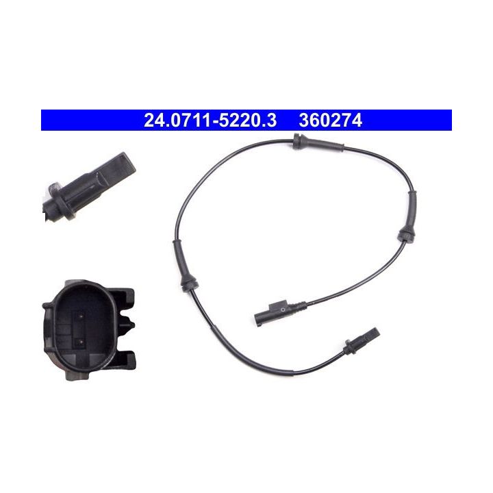 Jutiklis, rato greitis ATE 24.0711-5220.3