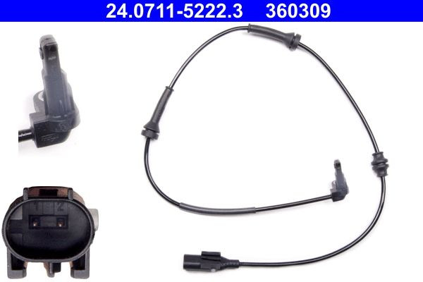 Jutiklis, rato greitis ATE 24.0711-5222.3