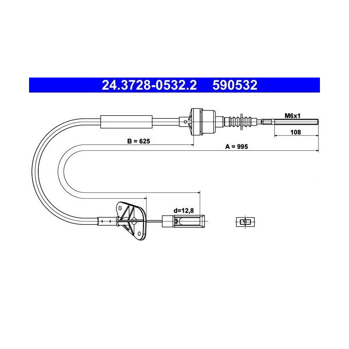 Sankabos trosas ATE 24.3728-0532.2