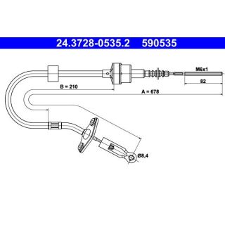 Sankabos trosas ATE 24.3728-0535.2