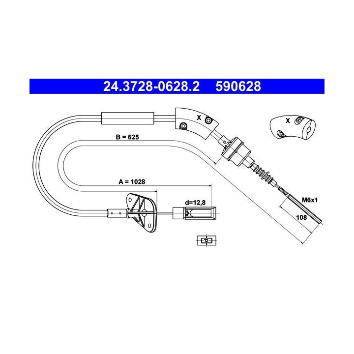 Sankabos trosas ATE 24.3728-0628.2