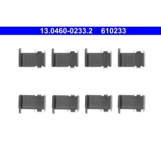 Priedų komplektas, diskinių stabdžių trinkelės ATE 13.0460-0233.2