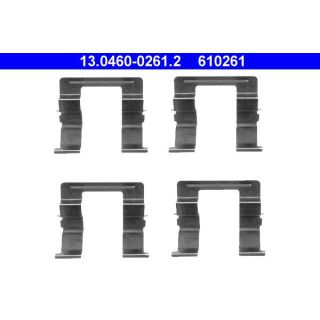 Priedų komplektas, diskinių stabdžių trinkelės ATE 13.0460-0261.2