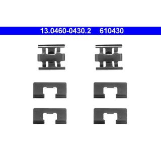 Priedų komplektas, diskinių stabdžių trinkelės ATE 13.0460-0430.2