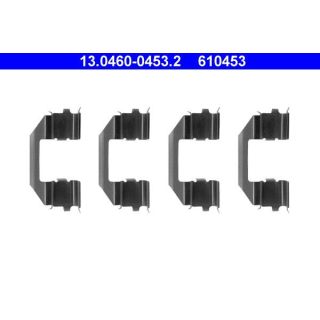 Priedų komplektas, diskinių stabdžių trinkelės ATE 13.0460-0453.2
