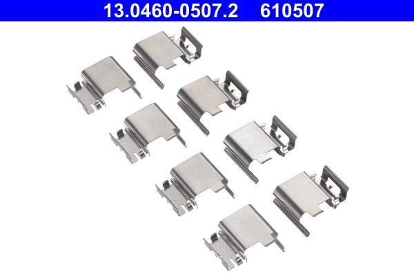 Priedų komplektas, diskinių stabdžių trinkelės ATE 13.0460-0507.2