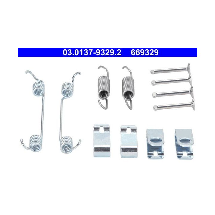 Priedų komplektas, stovėjimo stabdžių trinkelės ATE 03.0137-9329.2