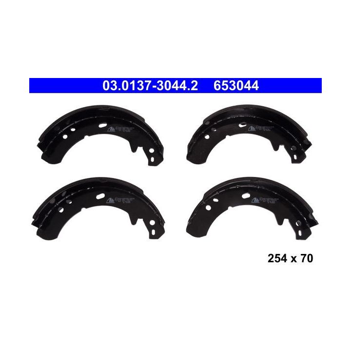 Stabdžių trinkelių komplektas, stovėjimo stabdis ATE 03.0137-3044.2
