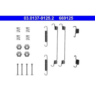 Priedų komplektas, stabdžių trinkelės ATE 03.0137-9125.2