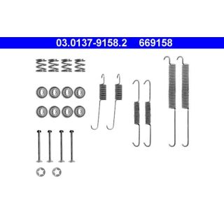 Priedų komplektas, stabdžių trinkelės ATE 03.0137-9158.2