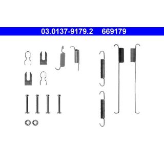 Priedų komplektas, stabdžių trinkelės ATE 03.0137-9179.2