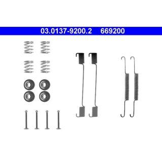 Priedų komplektas, stabdžių trinkelės ATE 03.0137-9200.2
