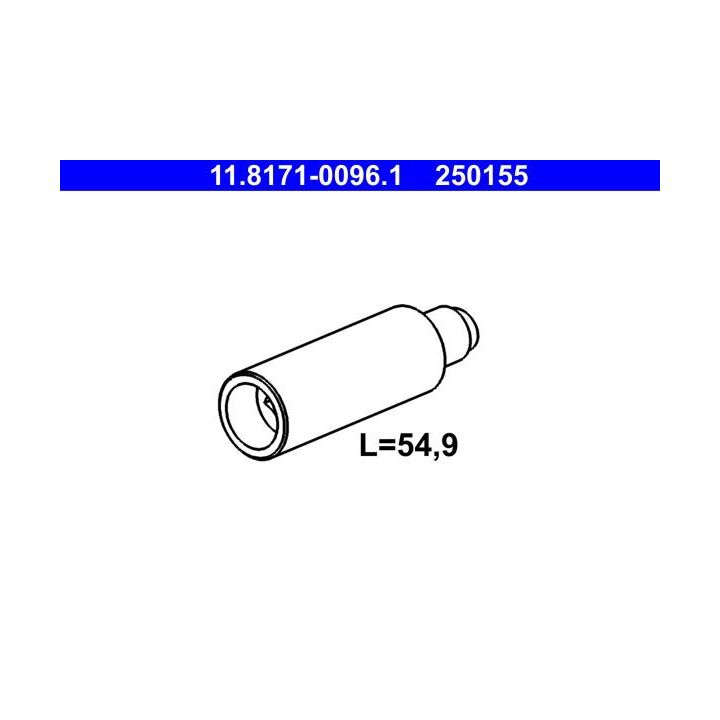 Kreipiantysis varžtas, stabdžių apkaba ATE 11.8171-0096.1