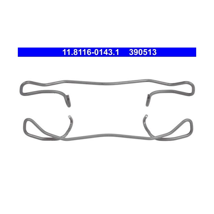 Spyruoklė, stabdžių apkaba ATE 11.8116-0143.1