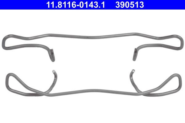 Spyruoklė, stabdžių apkaba ATE 11.8116-0143.1