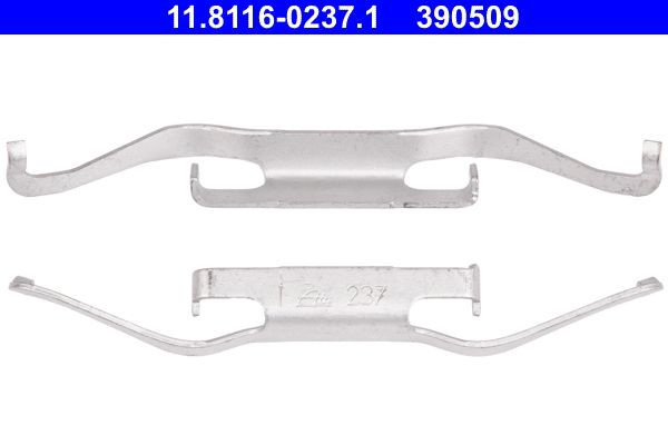 Spyruoklė, stabdžių apkaba ATE 11.8116-0237.1