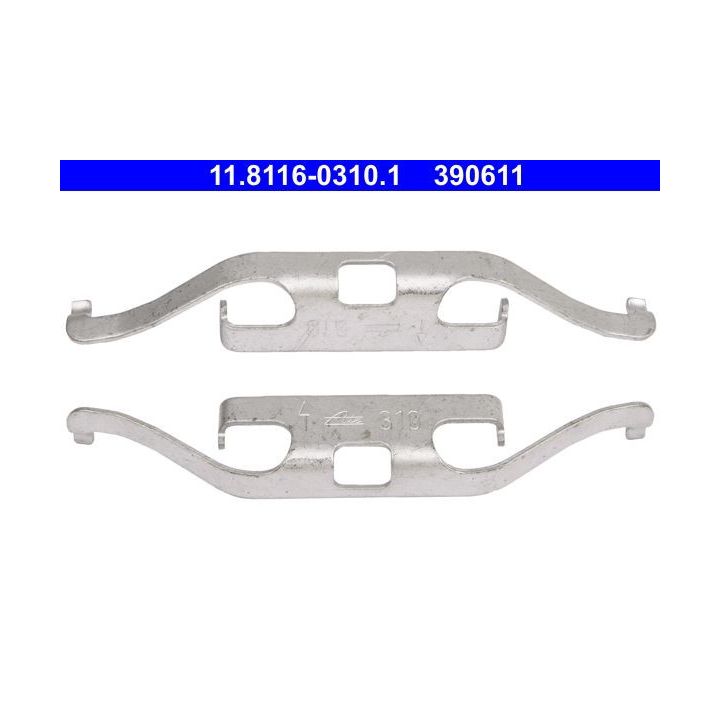 Spyruoklė, stabdžių apkaba ATE 11.8116-0310.1