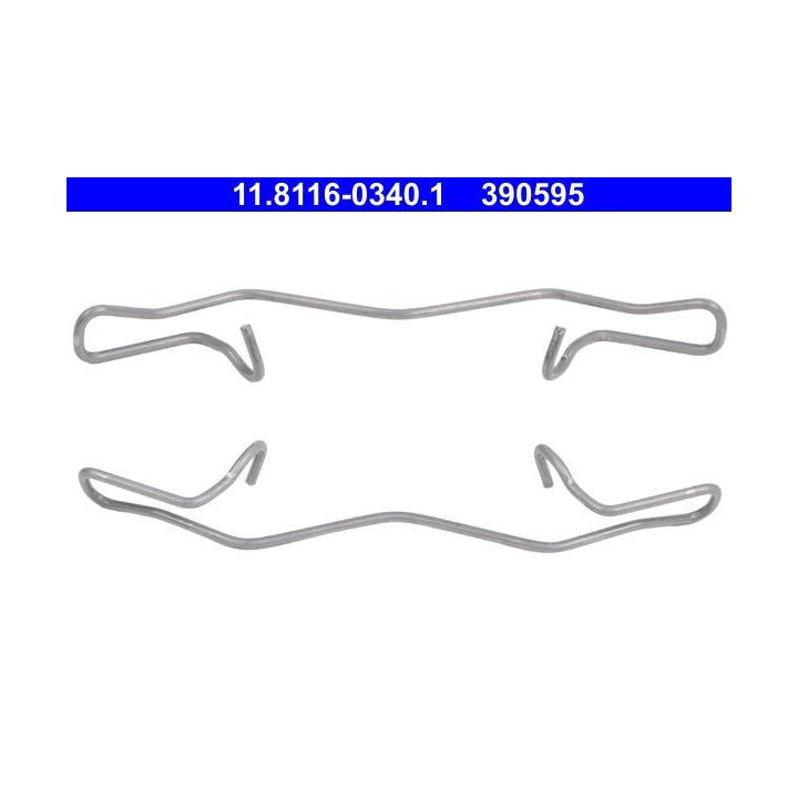 Spyruoklė, stabdžių apkaba ATE 11.8116-0340.1