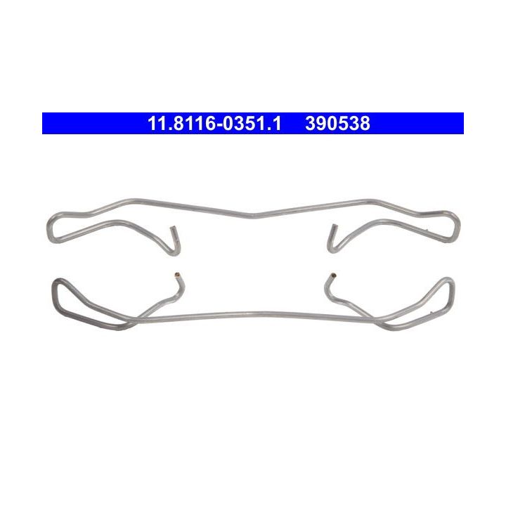 Spyruoklė, stabdžių apkaba ATE 11.8116-0351.1