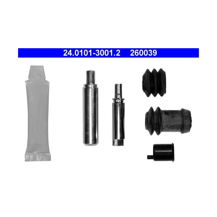 Priedų komplektas, stabdžių apkaba ATE 24.0101-3001.2