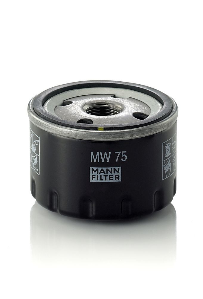 Alyvos filtras MANN-FILTER MW 75