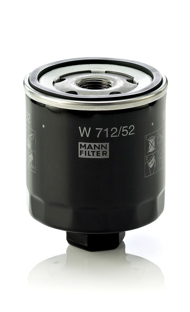 Alyvos filtras MANN-FILTER W 712/52 ( ! )