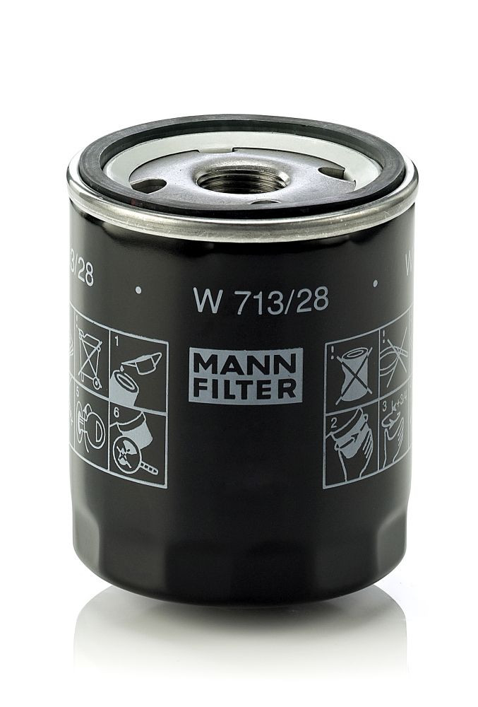 Alyvos filtras MANN-FILTER W 713/28