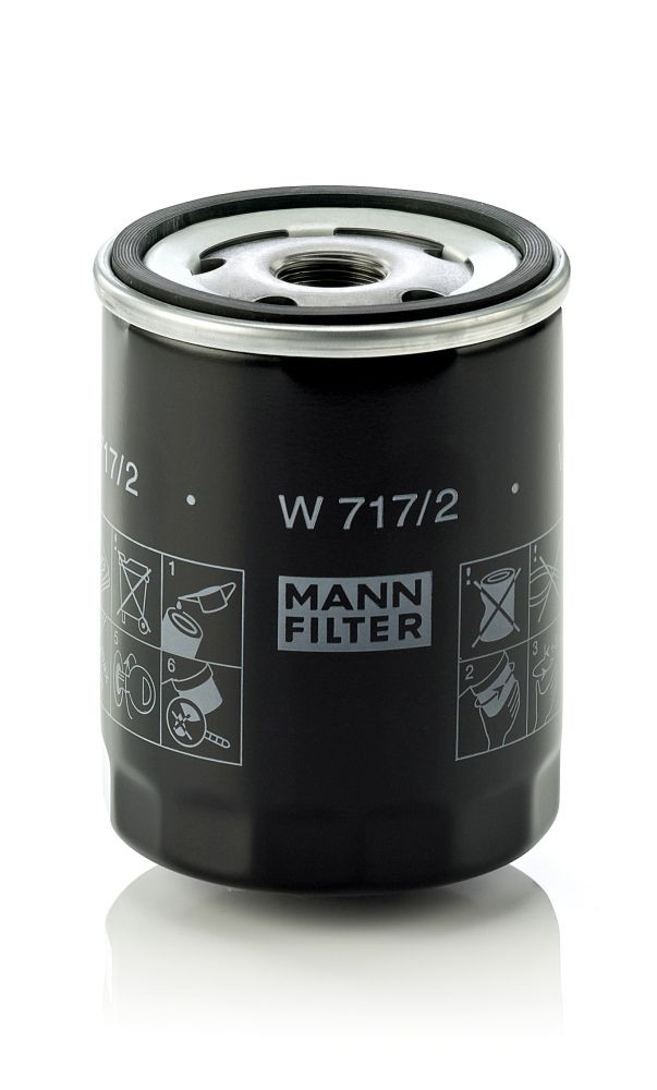 Alyvos filtras MANN-FILTER W 717/2