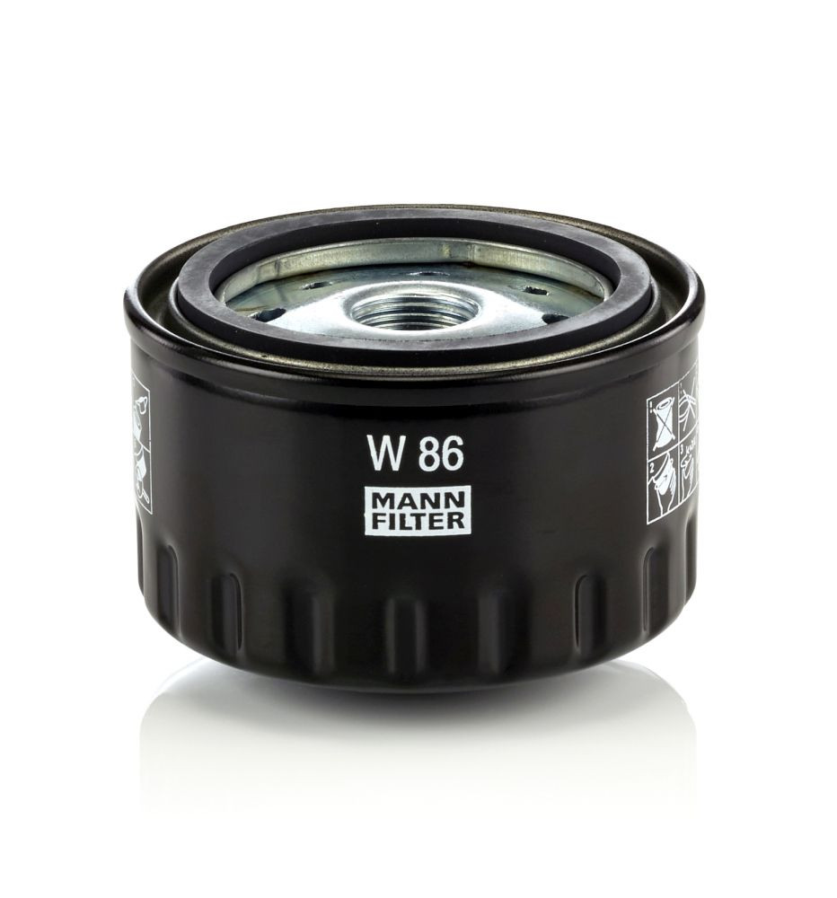 Alyvos filtras MANN-FILTER W 86