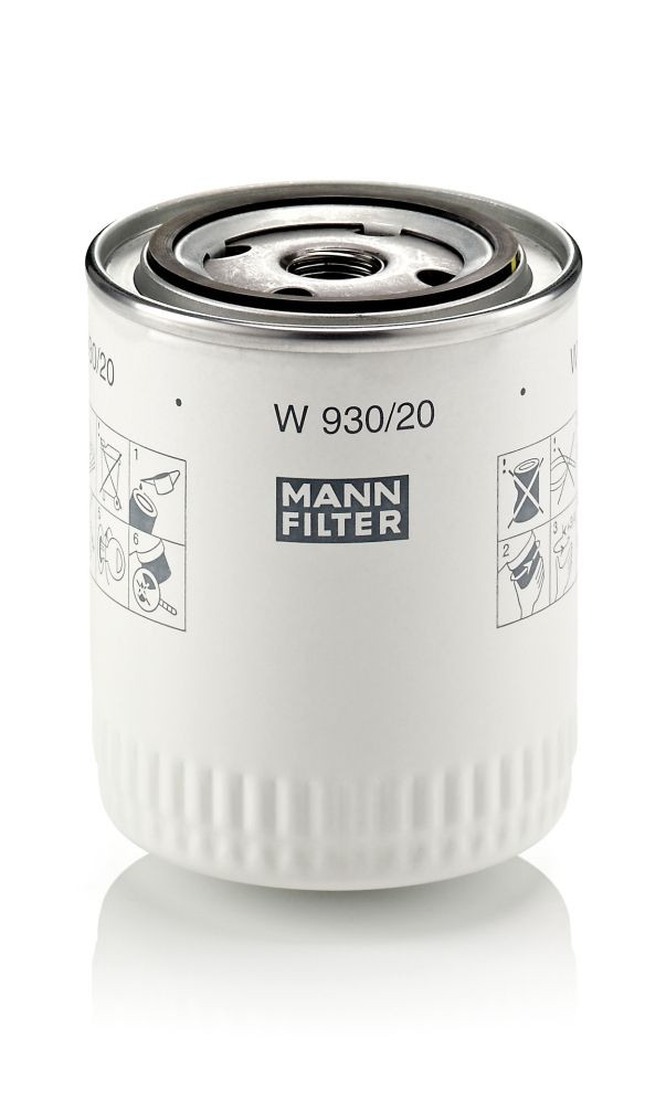Alyvos filtras MANN-FILTER W 930/20