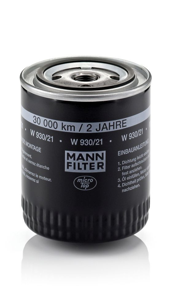 Alyvos filtras MANN-FILTER W 930/21