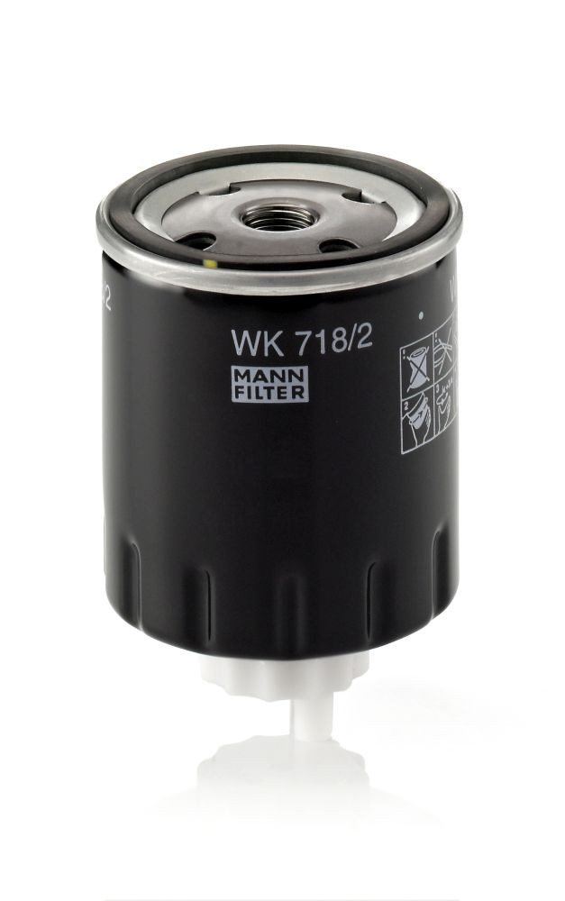 Kuro filtras MANN-FILTER WK 718/2
