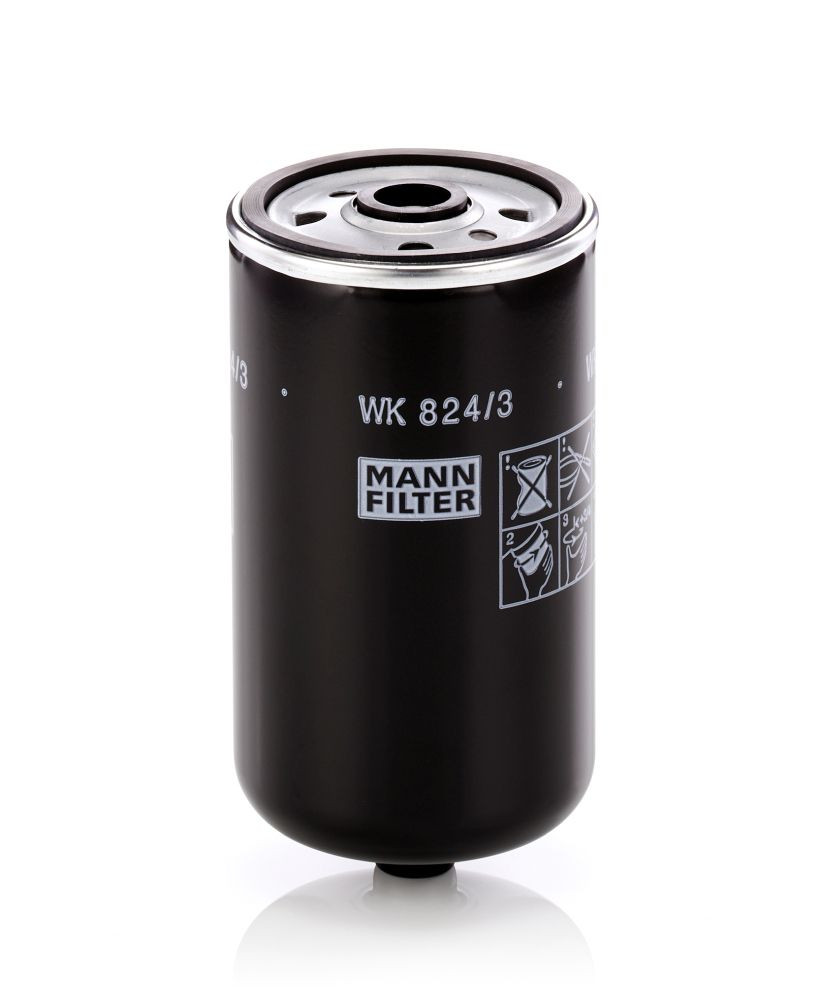 Kuro filtras MANN-FILTER WK 824/3
