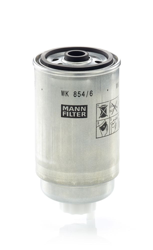 Kuro filtras MANN-FILTER WK 854/6